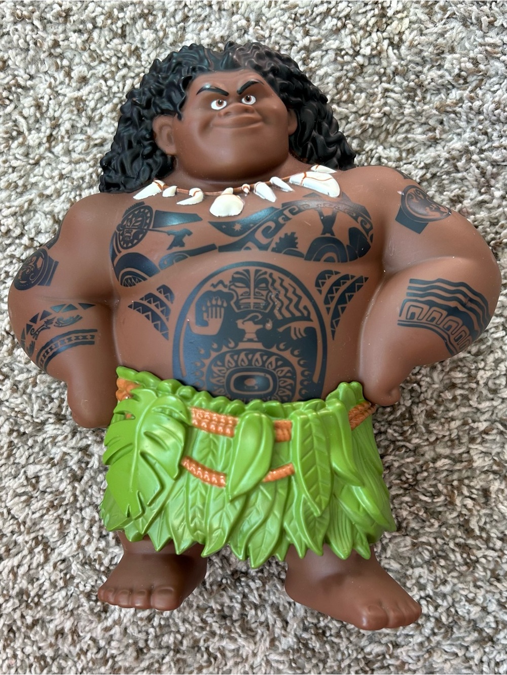 Disney Moana Mega Maui 8" Action Figure Doll Hard Plastic